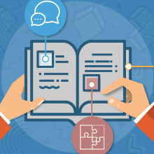 Masthead with visuals representing business architecture playbook