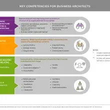 Diagram for Key Competencies for Business Architects